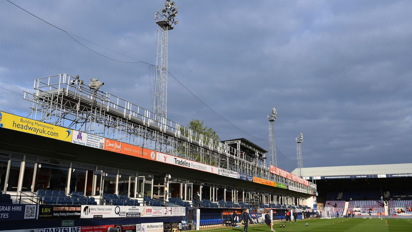 Kenilworth Road broadcast section