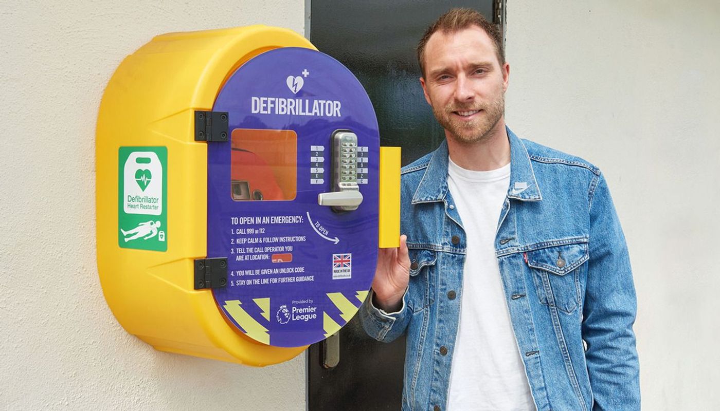 Eriksen unveils new Premier League defibrillator